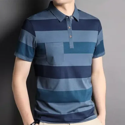 Cotton half polo shirts