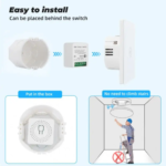 Tuya 16A Mini Smart Switch (WiFi + Bluetooth) App Supported - Image 3