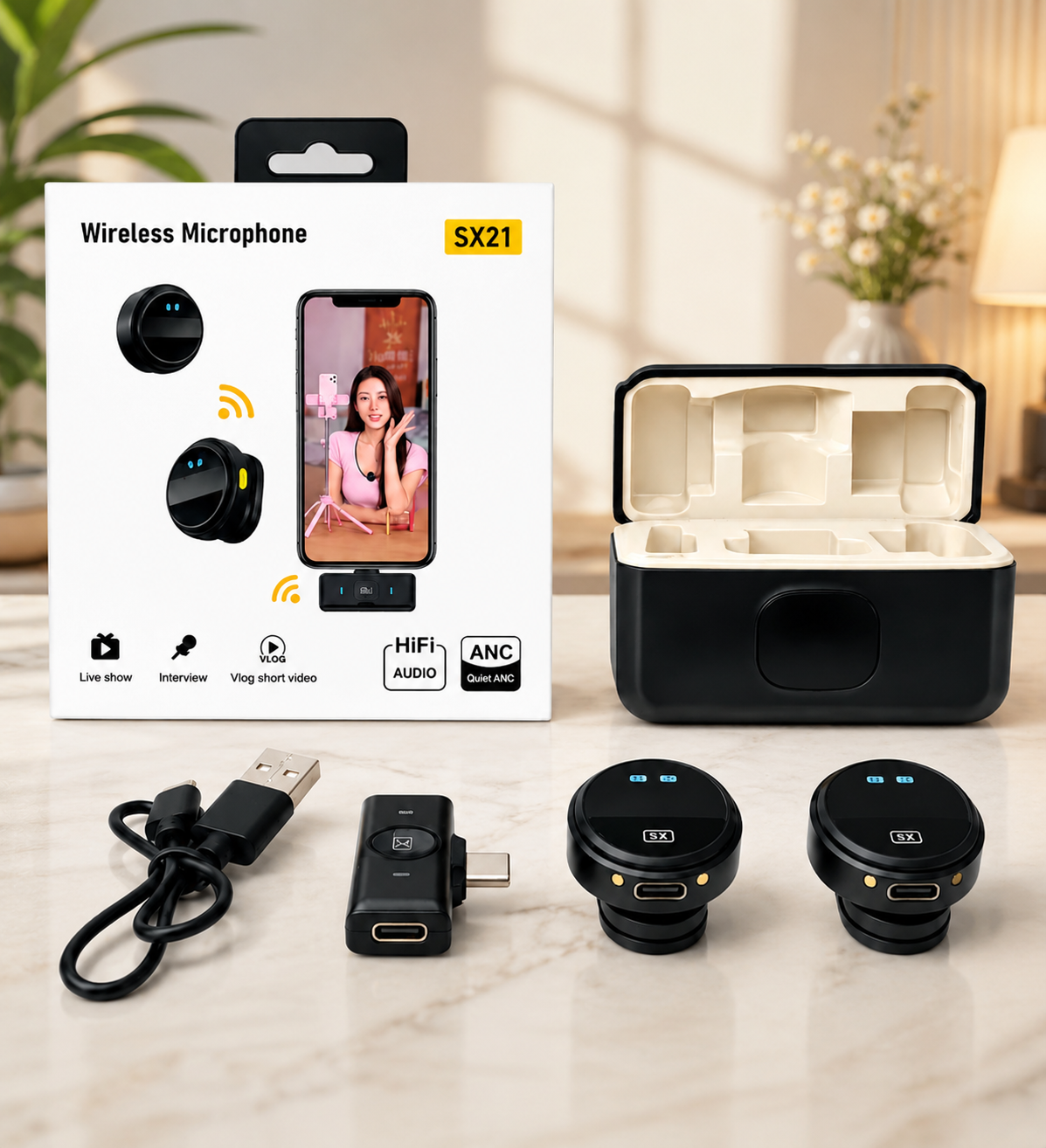 SX21 Wireless Microphone - Image 2