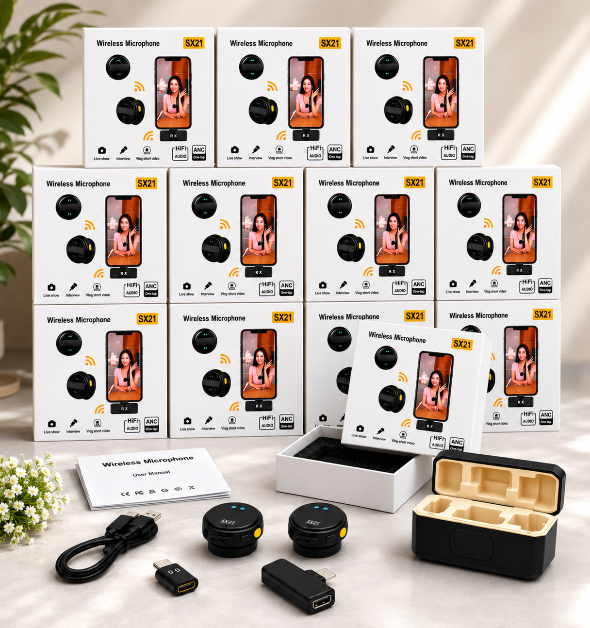 SX21 Wireless Microphone - Image 3